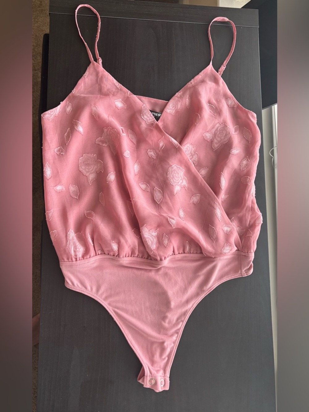 Express Floral Camisole Bodysuit